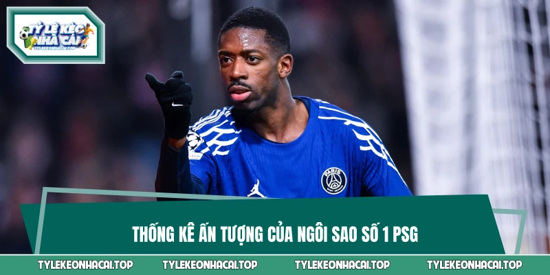Thống kê ấn tượng của ngôi sao số 1 PSG 